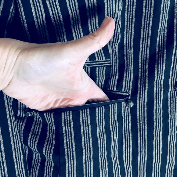 ☠️ Sarcastic Spine Pinstripe Blazer ☠️ - Picture 12 of 16